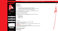 Desktop Screenshot of aneri.cz